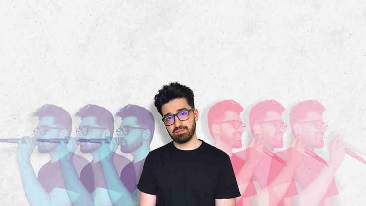 Daniel Nikolov is an emerging European jazz vocalist and composer whose work redefines the boundaries of vocal performance. Originally from Bulgaria and now based in the Netherlands, he transforms the human voice into a complete musical instrument, capable of rhythm, harmony, and emotion. Drawing from jazz, soul, and experimental sound design, he builds immersive, loop-driven landscapes entirely out of vocal layers. A graduate of the Prince Claus Conservatory in Groningen, where he studied under JD Walter, Nikolov has developed a sound that bridges tradition and innovation, inspired by artists like Bobby McFerrin, Kurt Elling, and Jacob Collier. His approach is both technical and deeply personal, a celebration of the voice as the oldest and most expressive instrument of humankind.