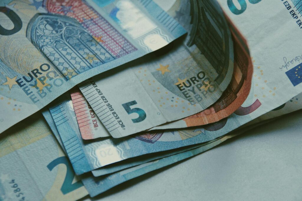 Money Euro Bank Notes