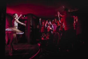 Ballet at the Bar by Triinu Upkin