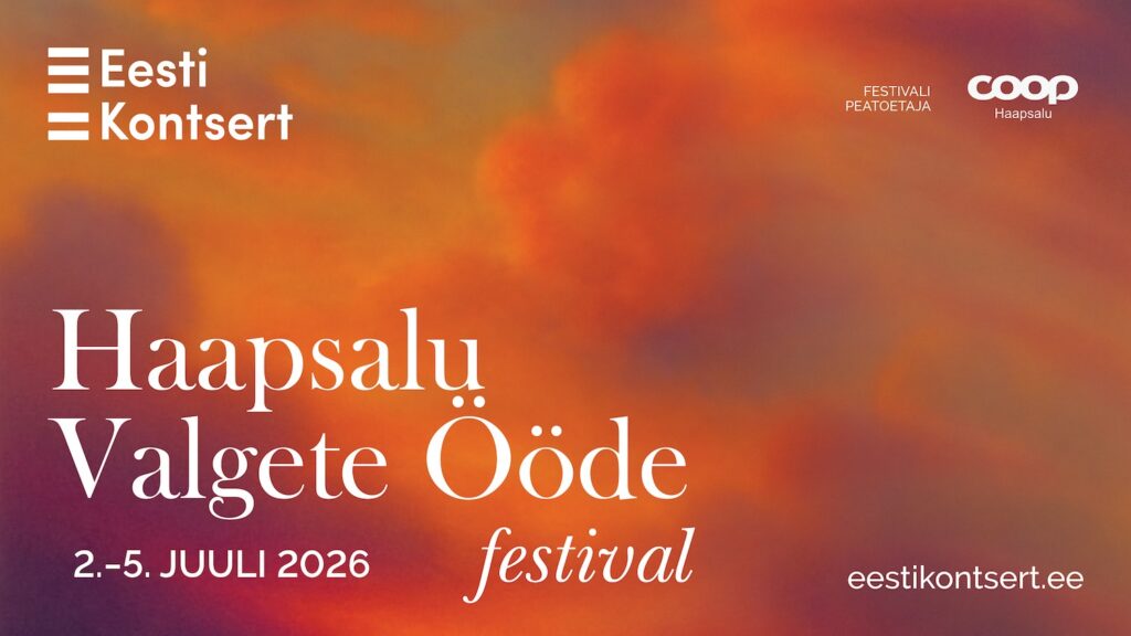 Banner for the Haapsalu White Nights 2026 festival