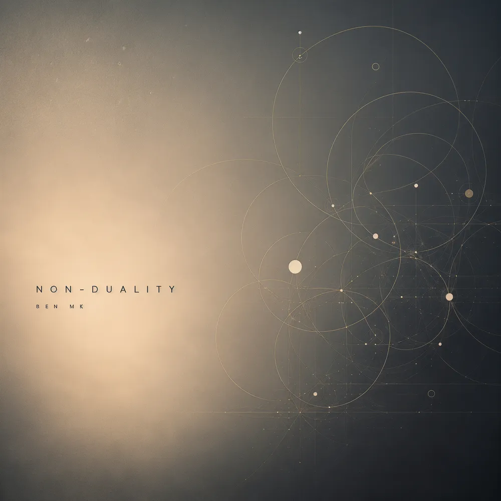 Music album cover art work, Non-duality by Ben MK